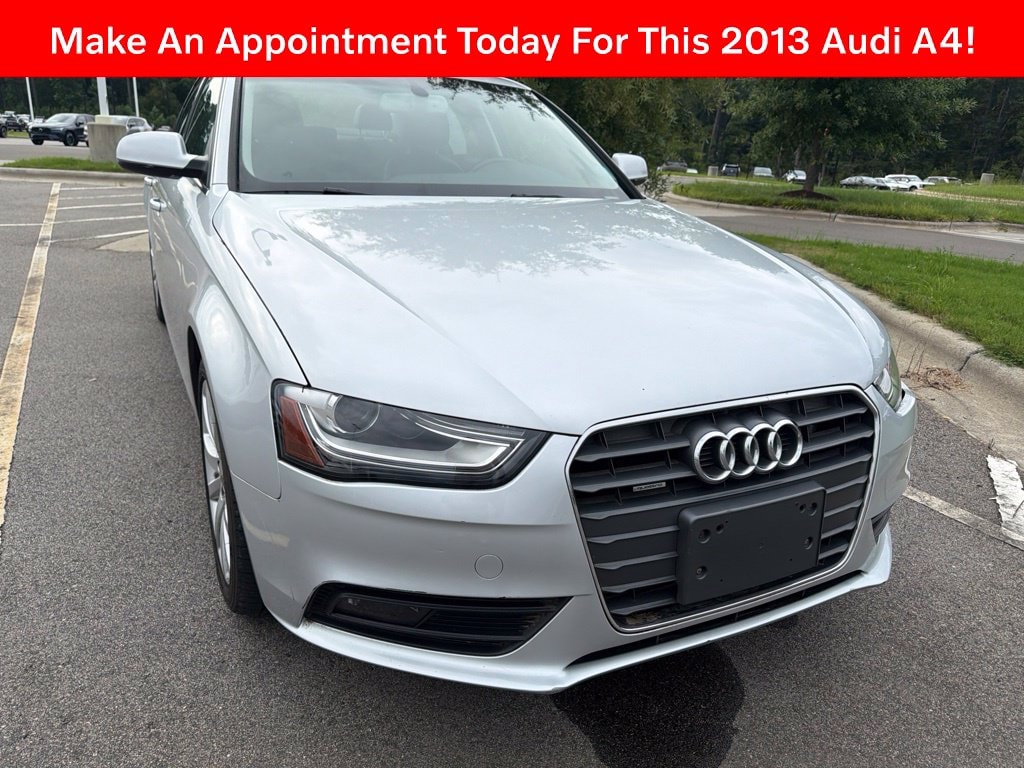 Used 2013 Audi A4 Premium with VIN WAUFFAFL6DN020596 for sale in Durham, NC