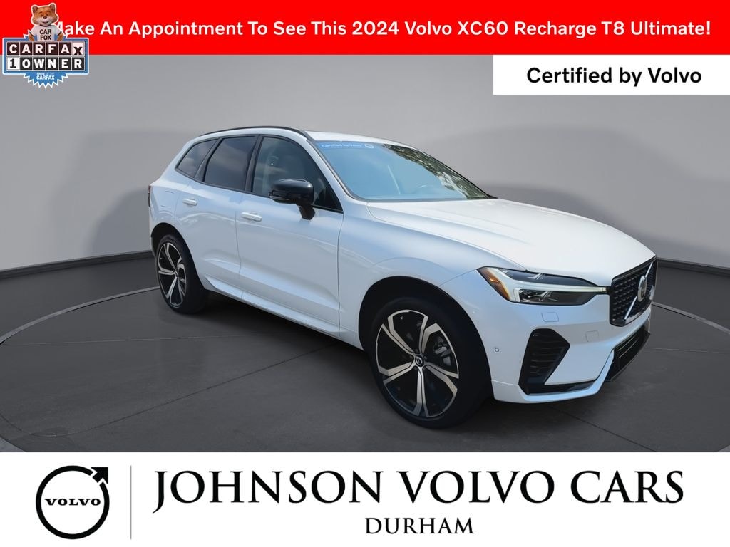 Certified 2024 Volvo XC60 Recharge Plug-In Hybrid Ultimate SUV