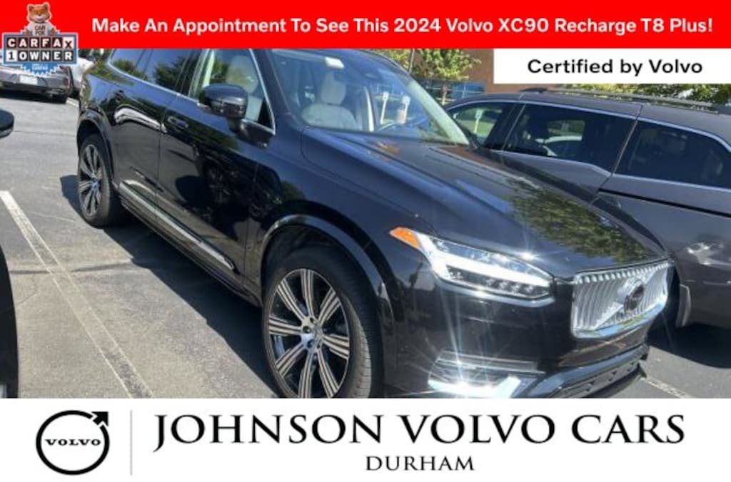 Used 2024 Volvo XC90 Recharge Plug-In Hybrid T8 Plus Bright Theme 7 Passenger SUV