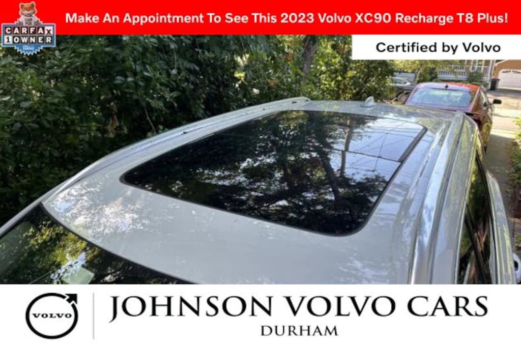 Certified 2023 Volvo XC90 Recharge Plug-In Hybrid T8 Plus Bright Theme 7 Passenger SUV