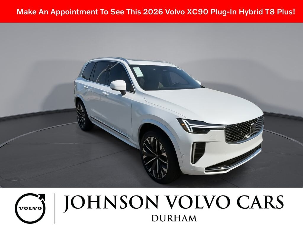 New 2026 Volvo XC90 plug-in hybrid T8 Plus 7-Seater SUV