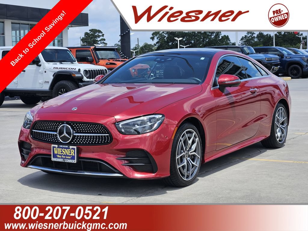 2022 Mercedes-Benz E-Class E 450 for Sale near Houston, TX, at Wiesner Buick GMC