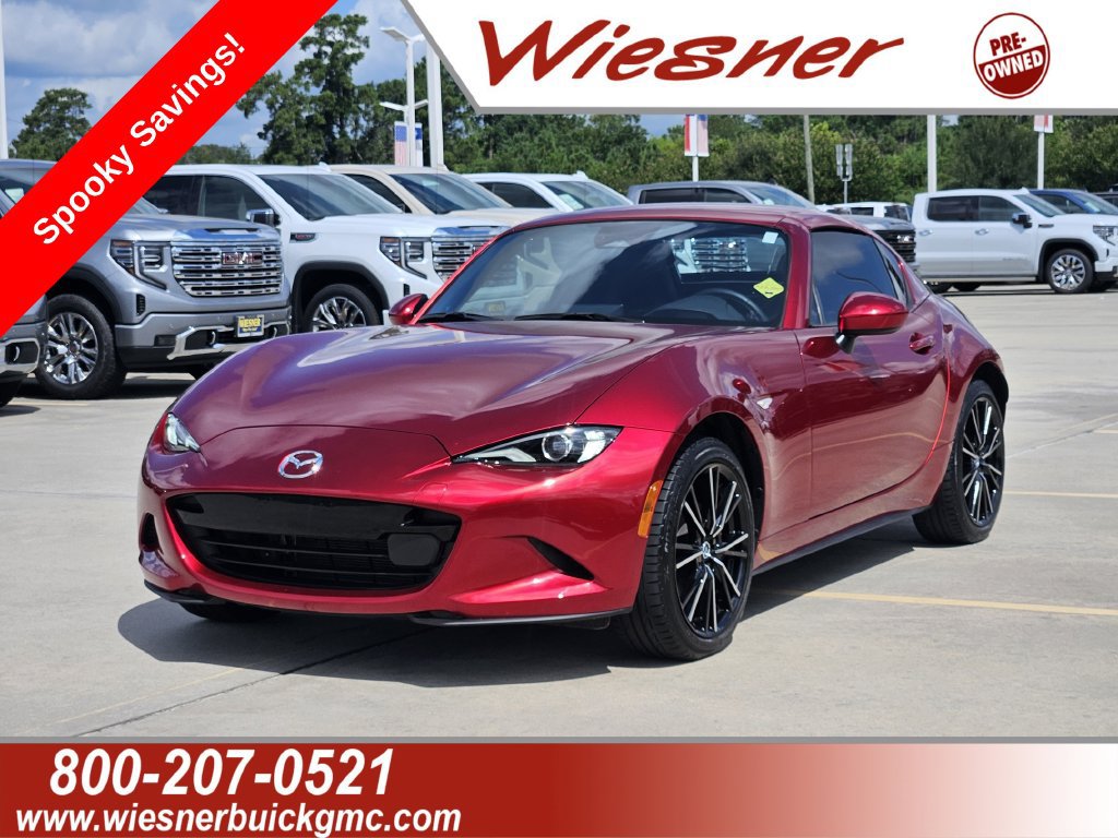 2025 Mazda MX-5 Miata RF Grand Touring for Sale near Houston, TX, at Wiesner Buick GMC