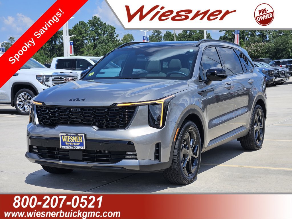 2026 Kia Sorento Hybrid X-Line SX Prestige for Sale near Houston, TX, at Wiesner Buick GMC