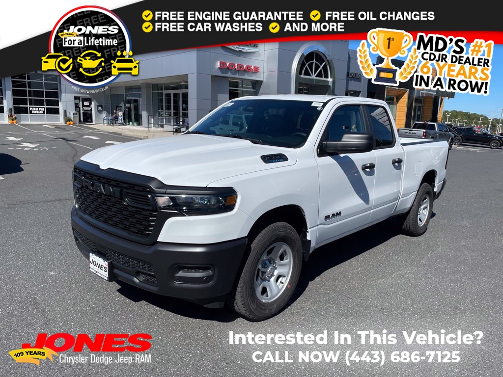 New 2027 Ram 1500 TRADESMAN QUAD CAB 4X4 6'4 BOX Pickup