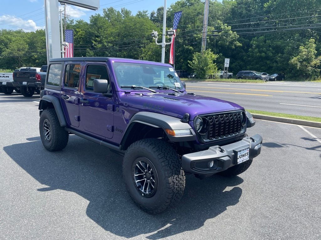 New 2026 Jeep Wrangler 4-DOOR WILLYS Sport Utility