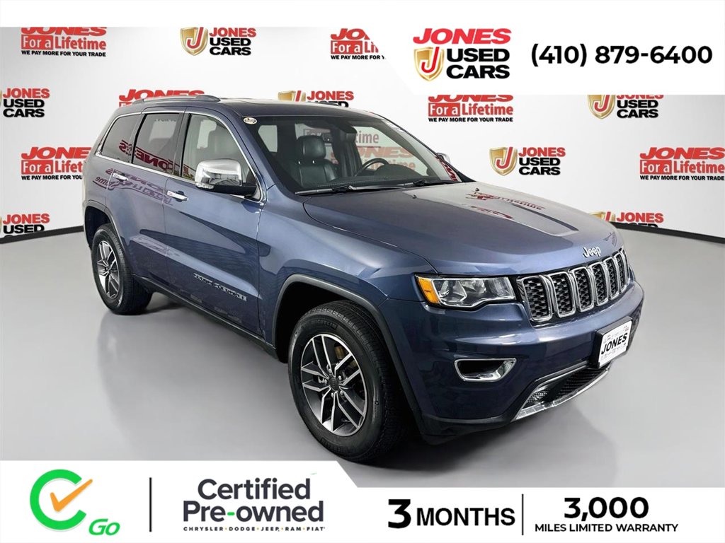 Certified 2020 Jeep Grand Cherokee Limited SUV