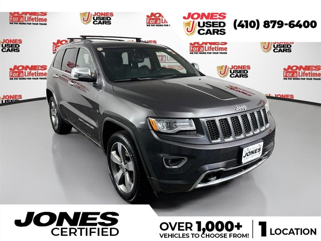 Used 2015 Jeep Grand Cherokee Overland 4x4 SUV