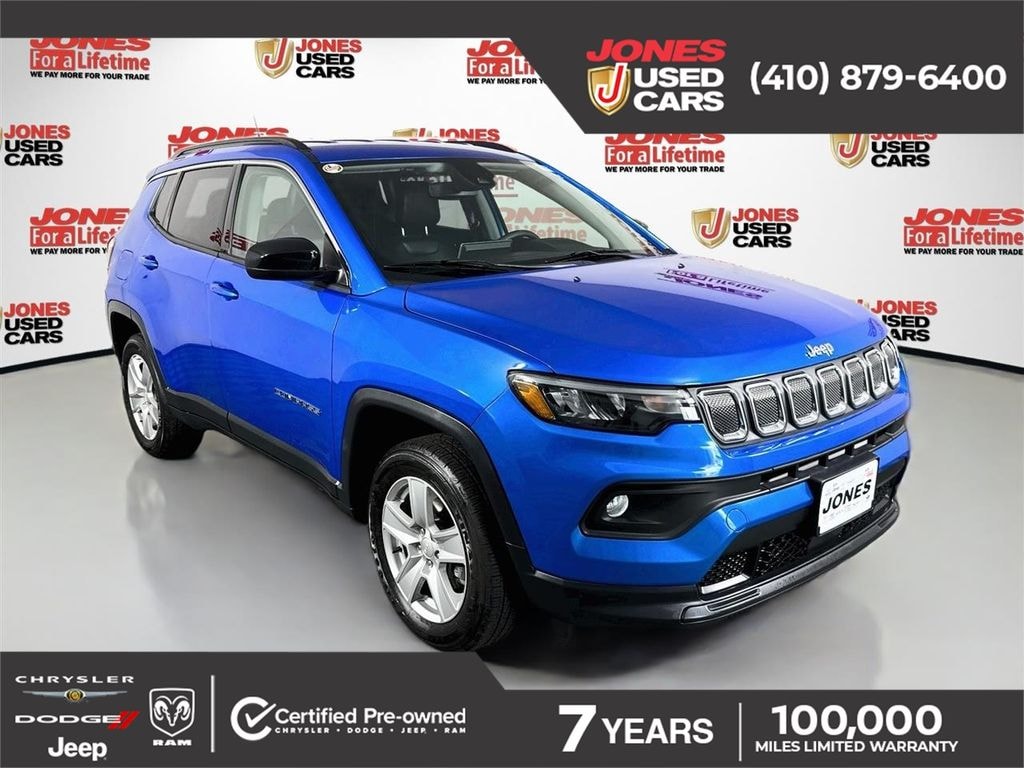 Certified 2022 Jeep Compass Latitude SUV