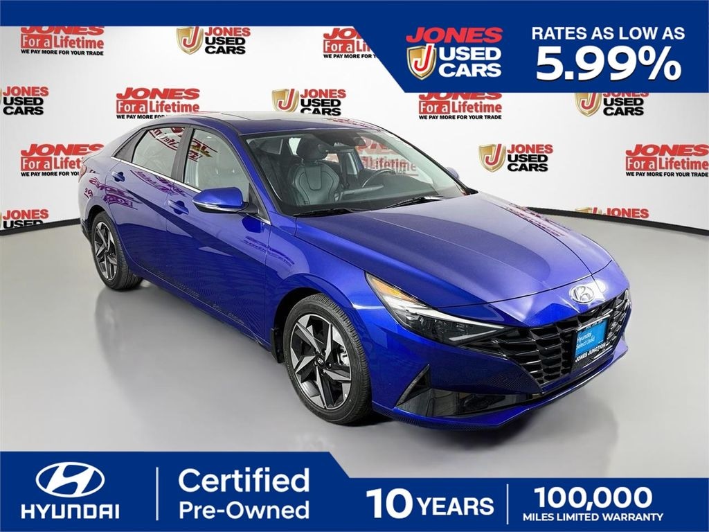 Certified 2023 Hyundai Elantra Limited Sedan