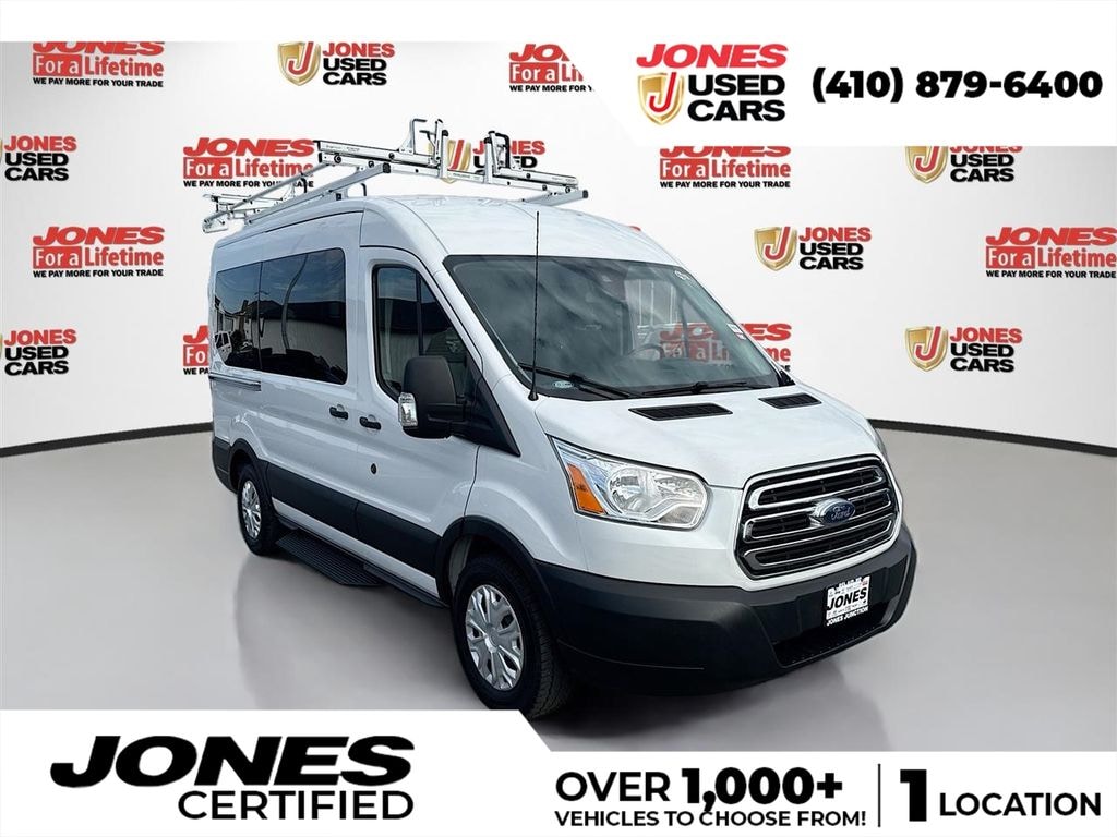 Used 2019 Ford Transit-150 XLT Wagon Medium Roof Passenger Van