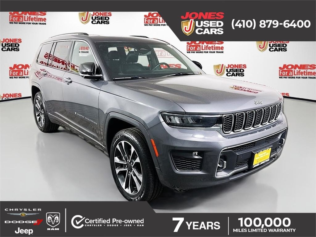 Certified 2023 Jeep Grand Cherokee Overland SUV