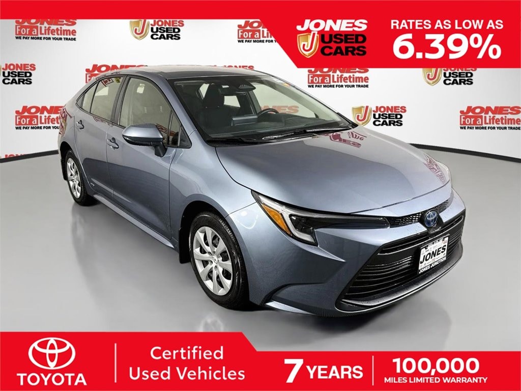 Certified 2025 Toyota Corolla Hybrid LE Sedan