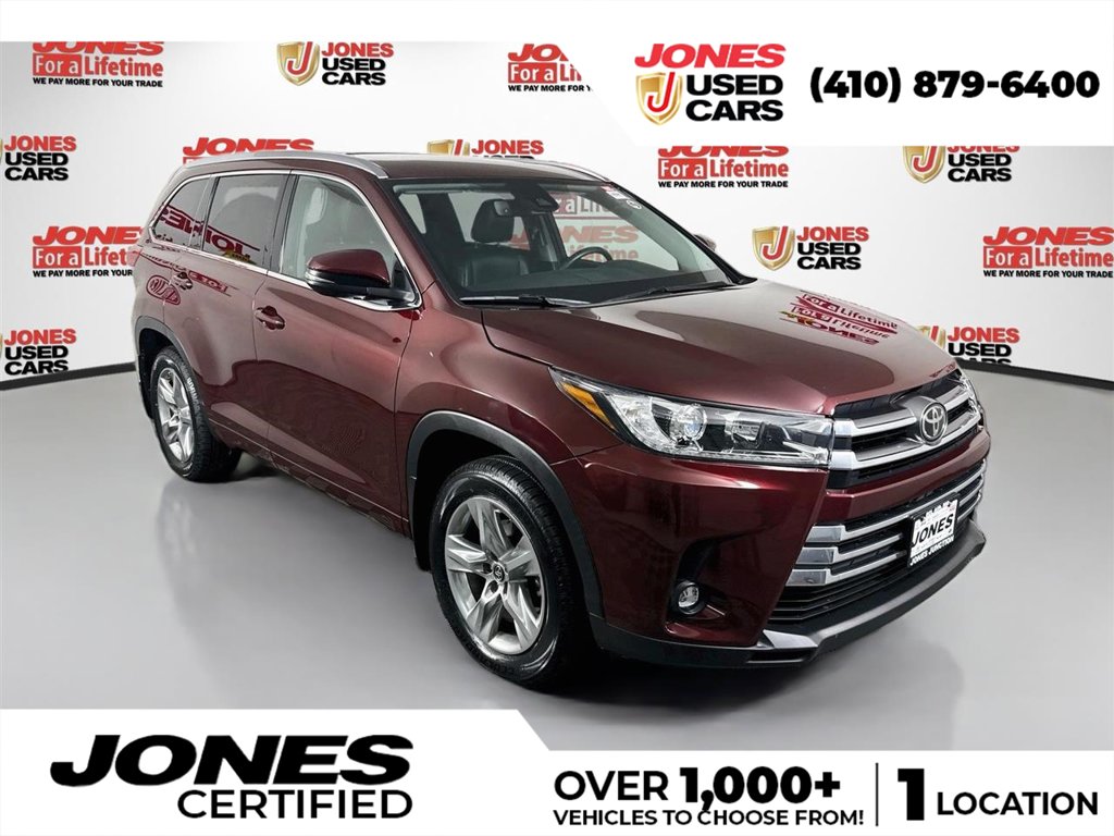 Certified 2019 Toyota Highlander Limited SUV