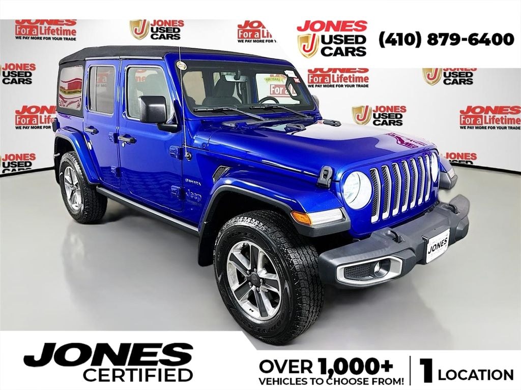 Used 2018 Jeep Wrangler Unlimited Sahara SUV