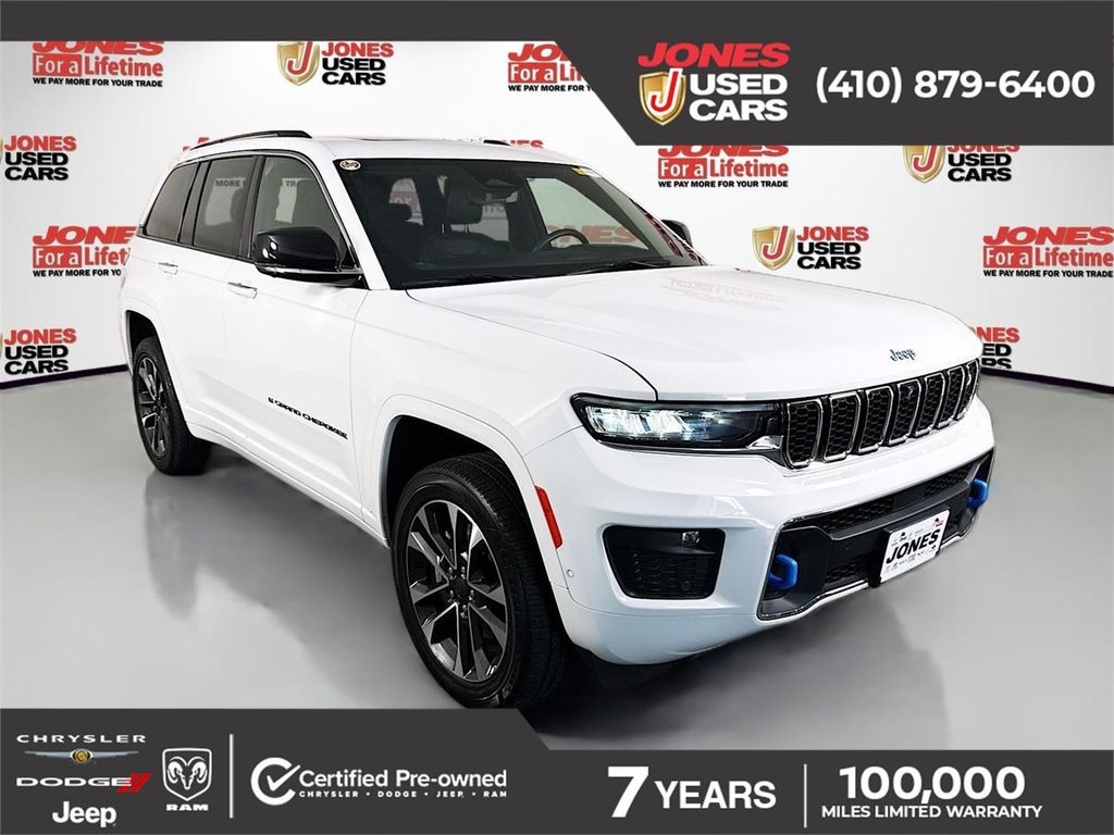 Certified 2023 Jeep Grand Cherokee 4xe Overland 4xe SUV