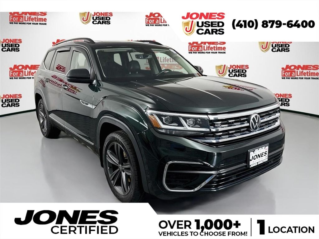 Used 2021 Volkswagen Atlas 3.6L V6 SE w/Technology R-Line SUV