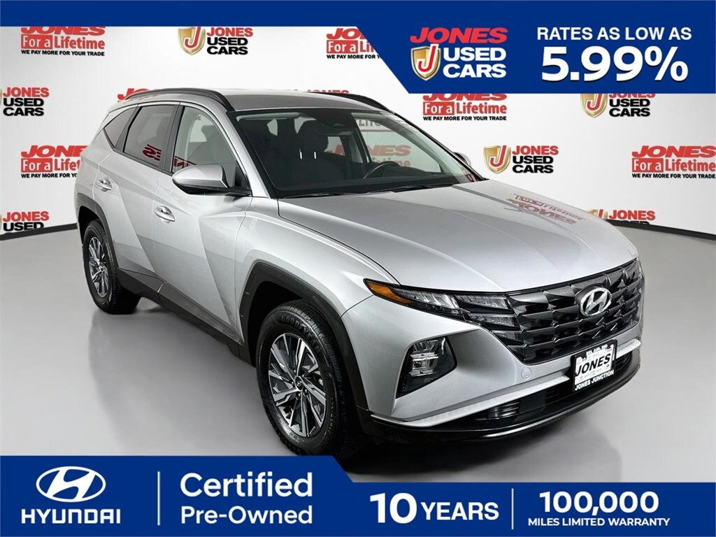 Certified 2024 Hyundai Tucson Hybrid Blue SUV