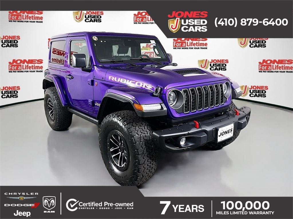 Certified 2026 Jeep Wrangler Rubicon X SUV