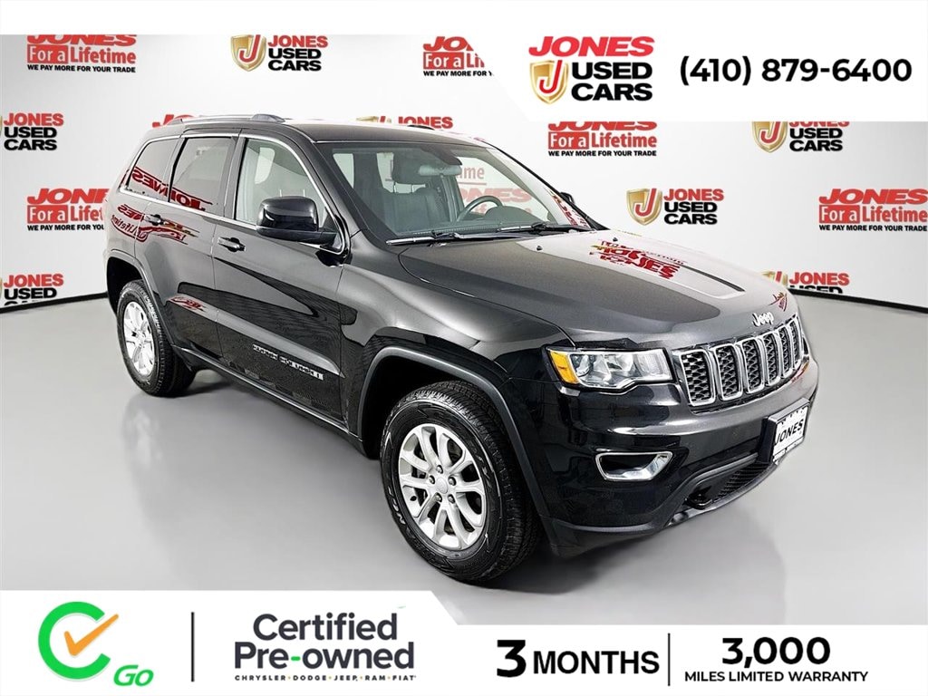 Certified 2021 Jeep Grand Cherokee Laredo E SUV