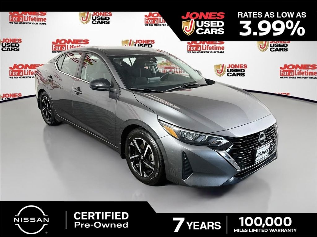 Certified 2024 Nissan Sentra SV Sedan