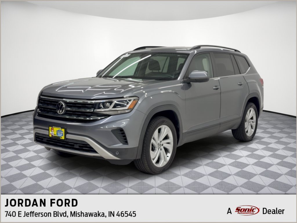 Used 2021 Volkswagen Atlas 3.6L V6 SE w/Technology 4MOTION SUV
