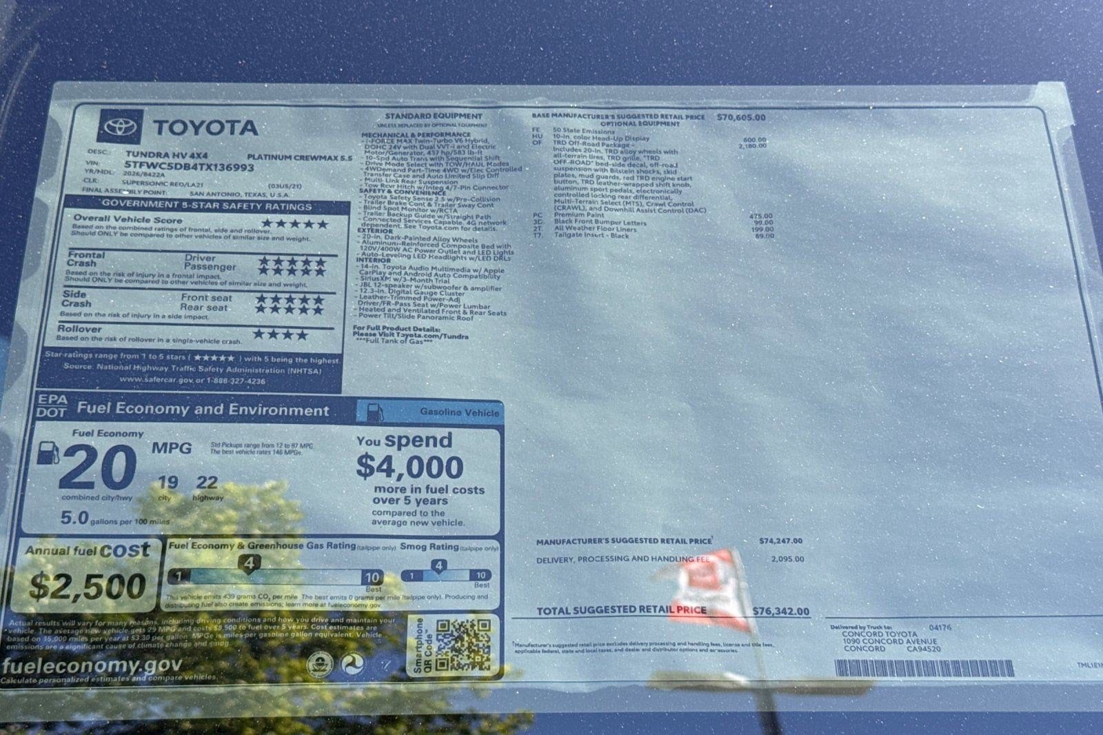 2026 Toyota Tundra Platinum - Photo 28