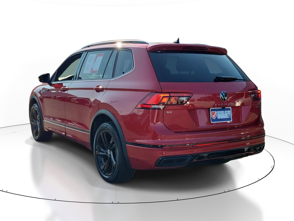 Certified 2024 Volkswagen Tiguan 2.0T SE R-Line Black SUV