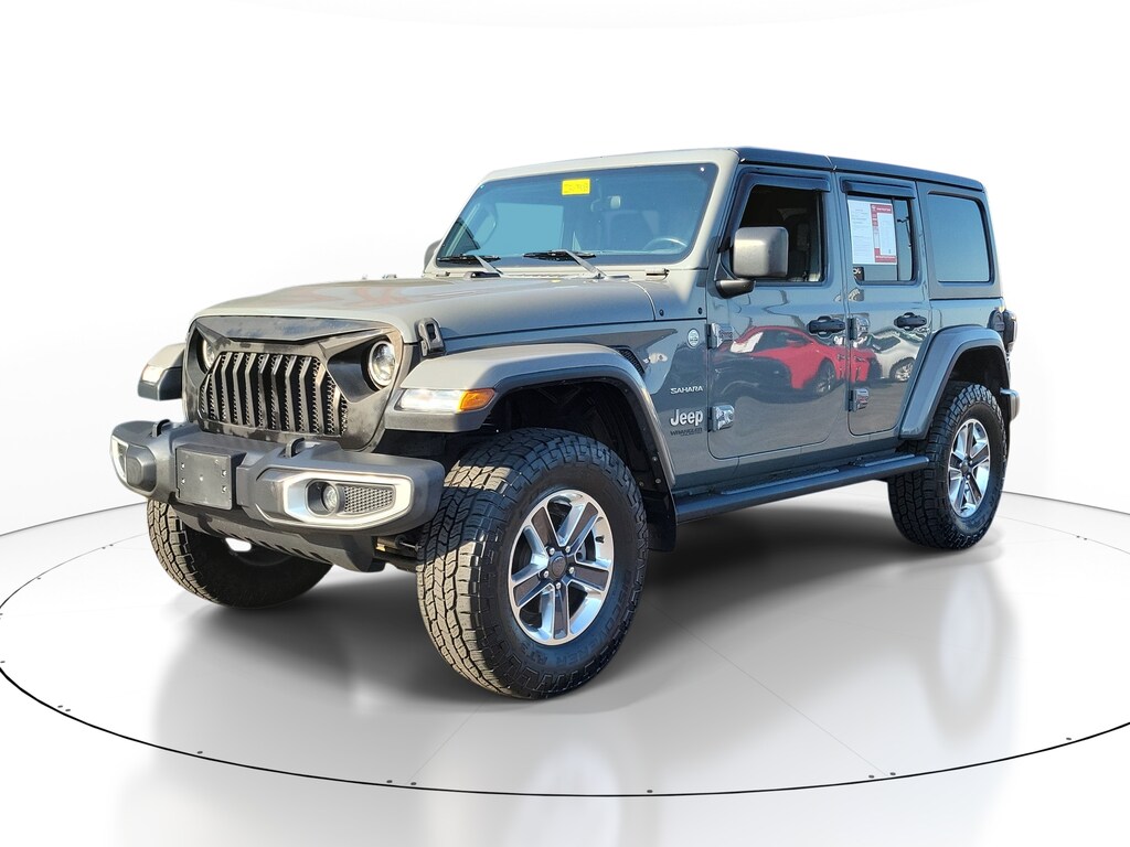 Used 2019 Jeep Wrangler Unlimited Sahara 4x4 SUV