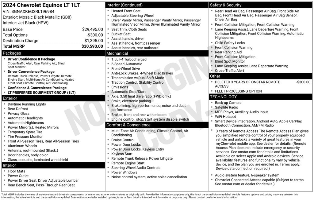 Used 2024 Chevrolet Equinox LT SUV
