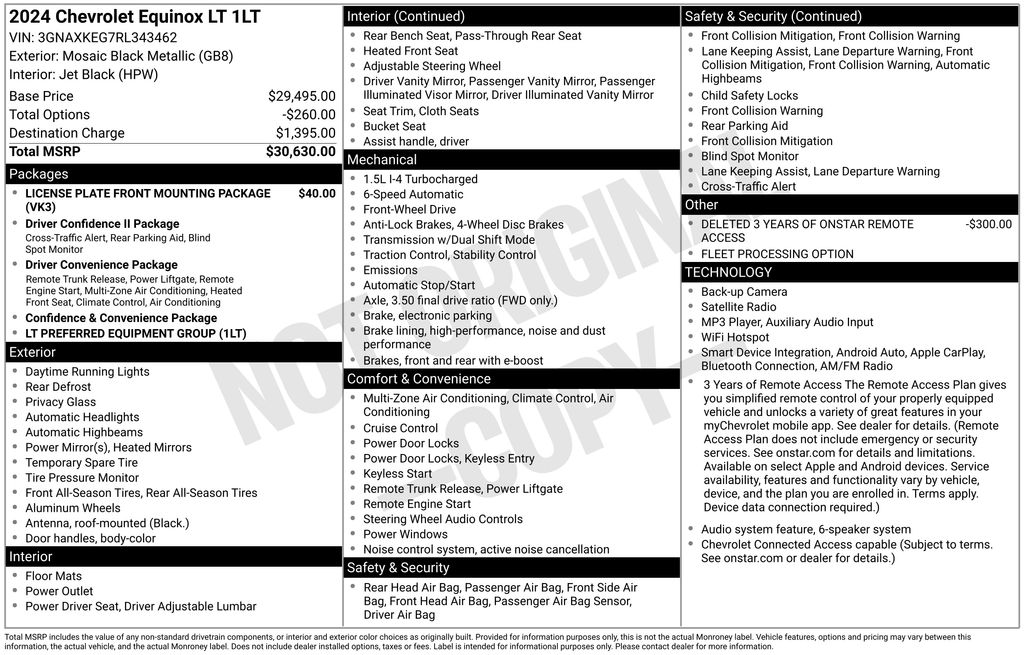 Used 2024 Chevrolet Equinox LT SUV