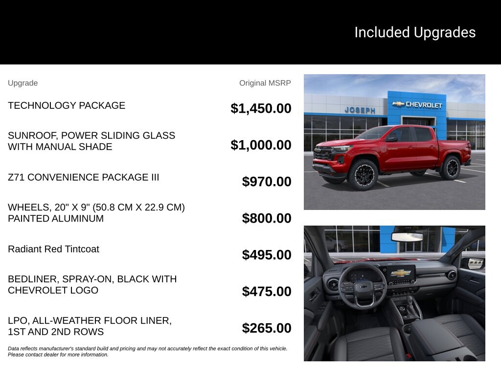 New 2026 Chevrolet Colorado Z71 Truck