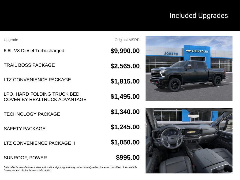 New 2026 Chevrolet Silverado 2500HD LTZ Truck