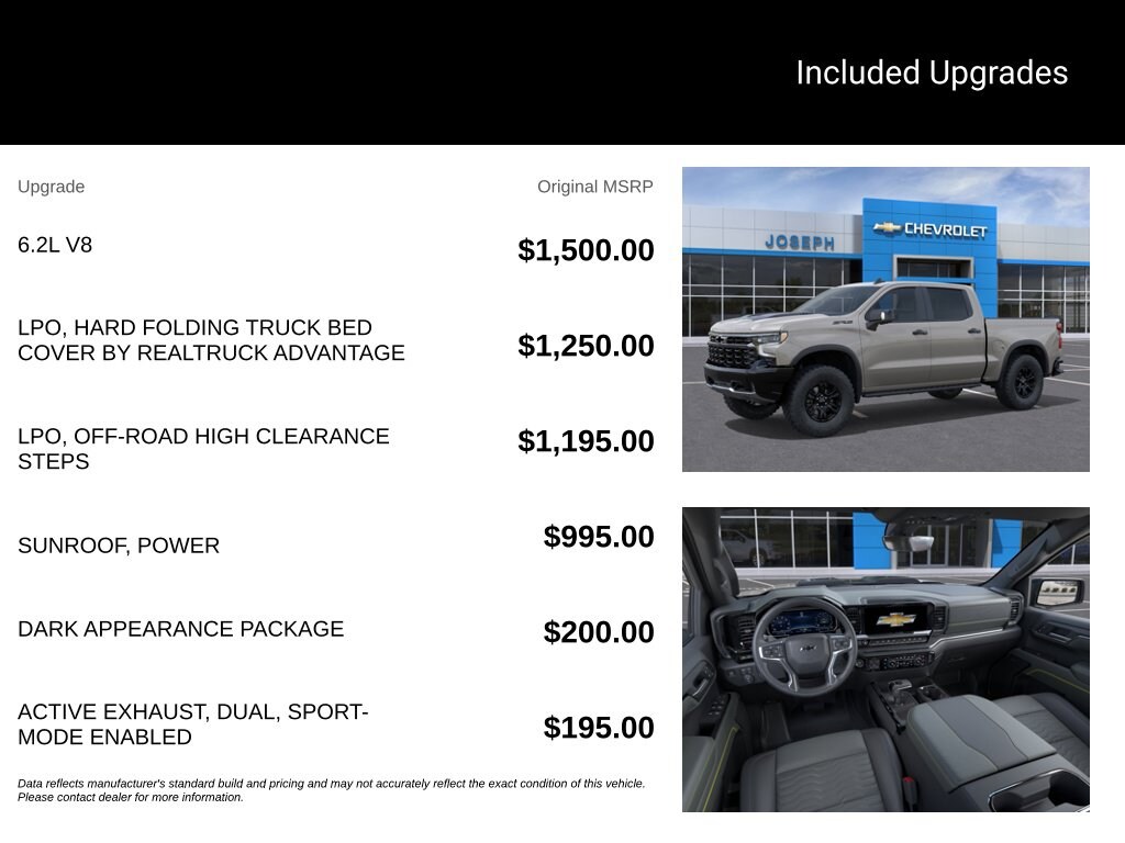 New 2026 Chevrolet Silverado 1500 ZR2 Truck