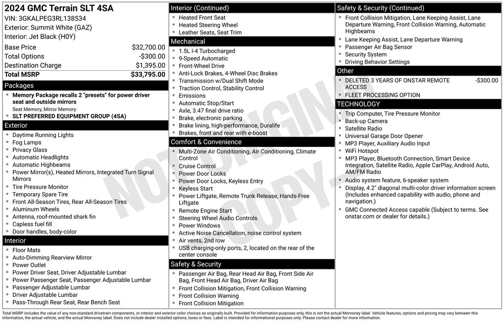 Used 2024 GMC Terrain SLT SUV