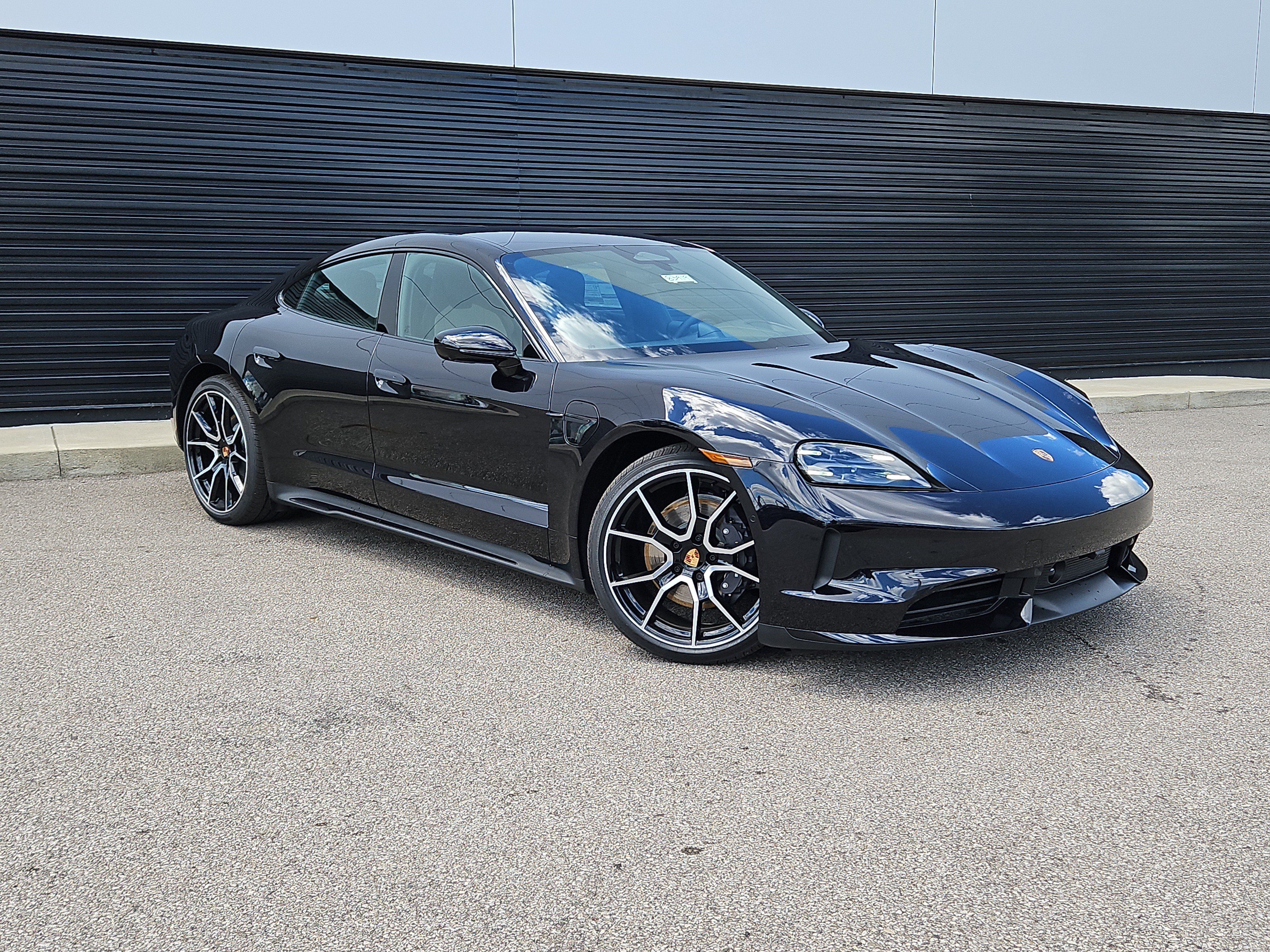 New 2026 Porsche Taycan 4 Black Edition Sedan