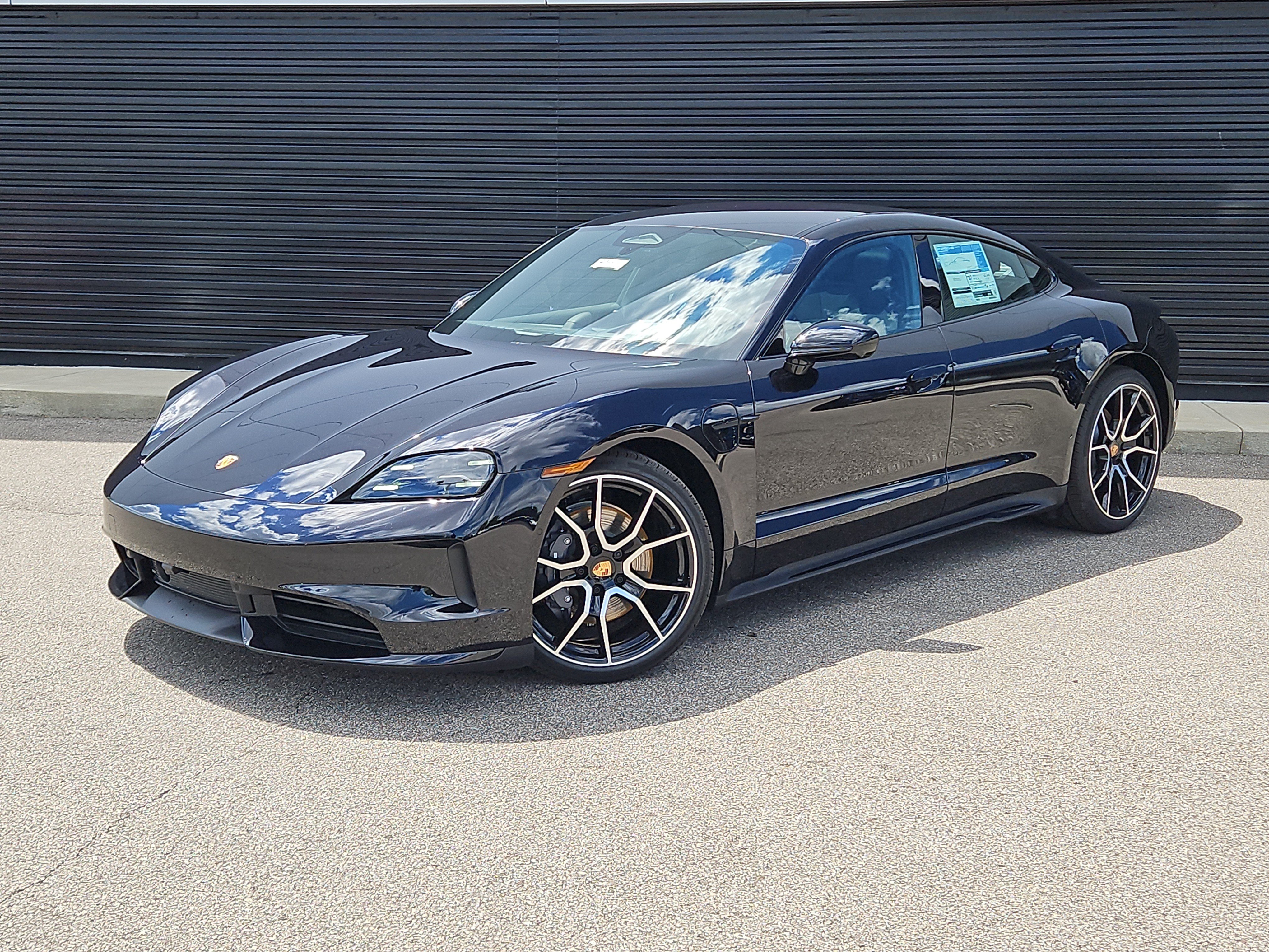 New 2026 Porsche Taycan 4 Black Edition Sedan