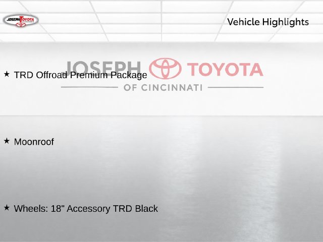 New 2026 Toyota 4Runner i-Force MAX Hybrid TRD Off Road Premium SUV