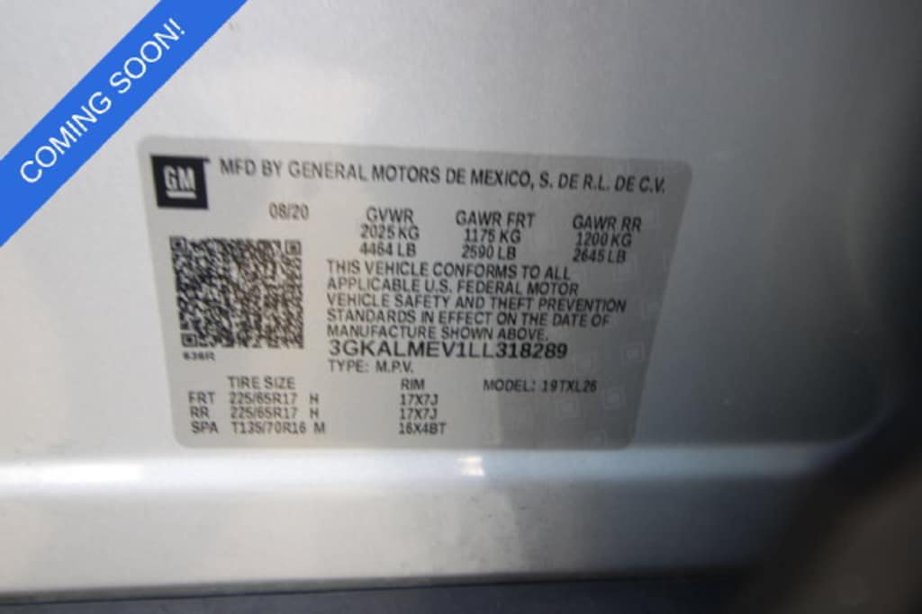 Used 2020 GMC Terrain SLE SUV