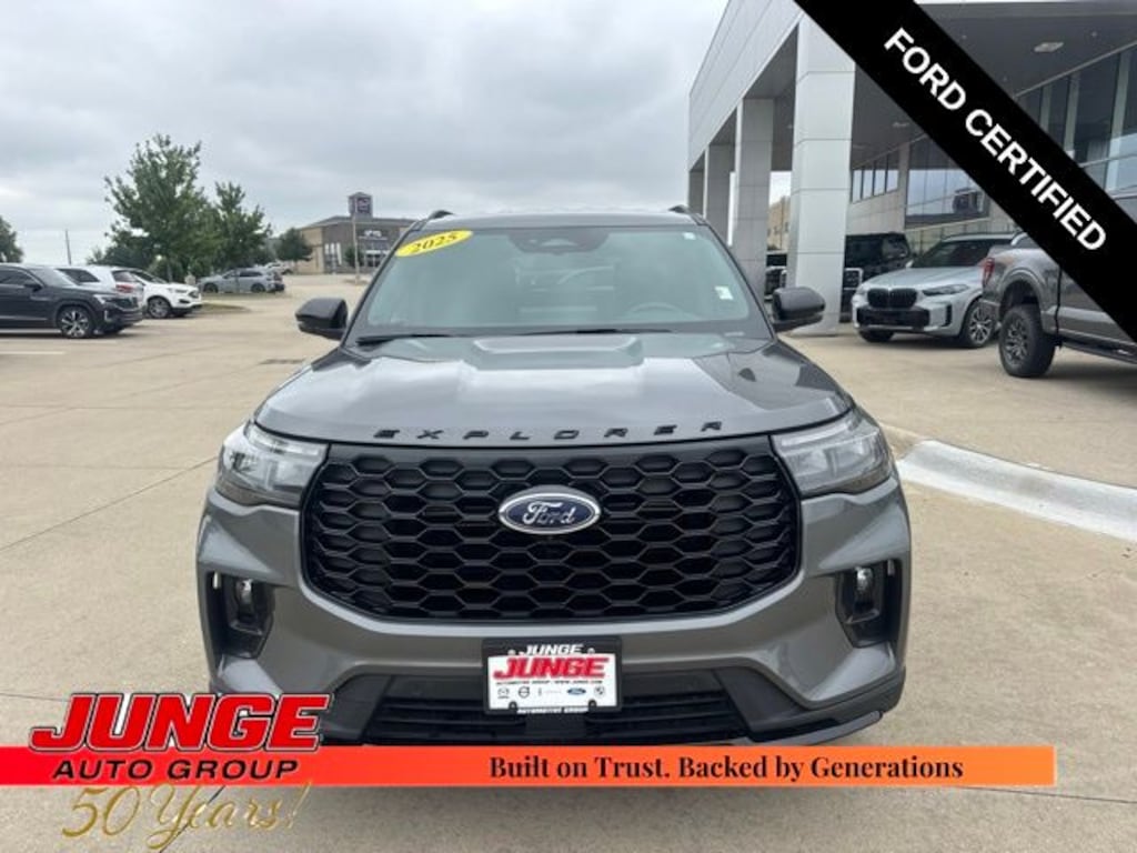 Certified 2025 Ford Explorer ST-Line SUV