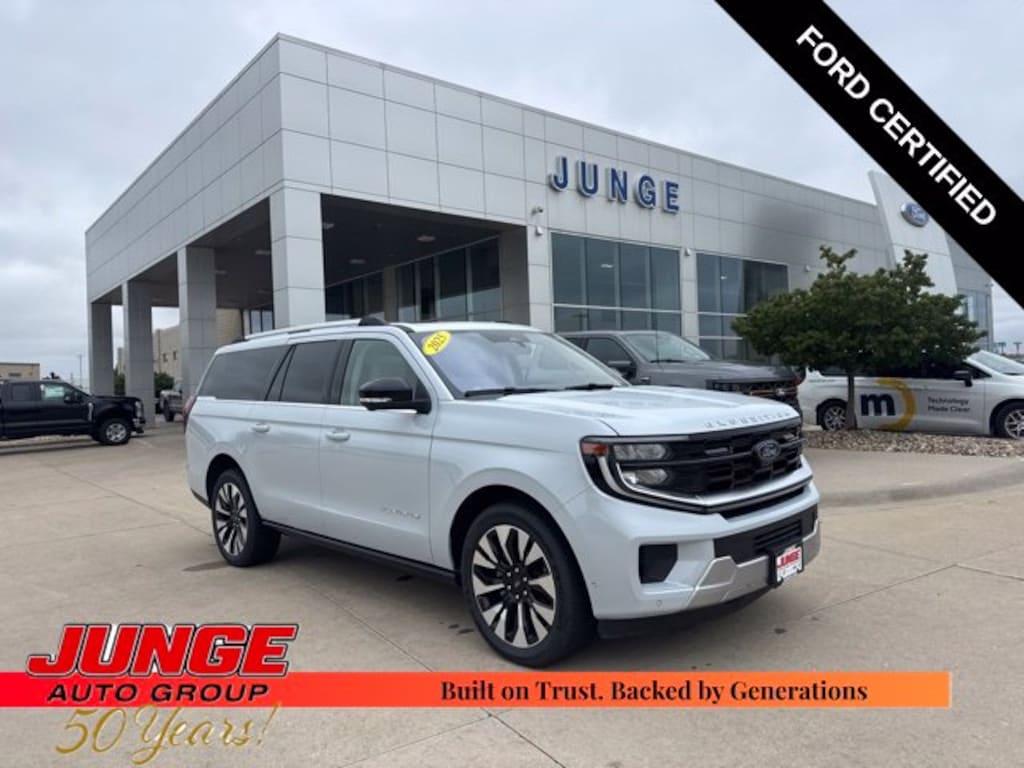 Certified 2025 Ford Expedition Max Platinum SUV