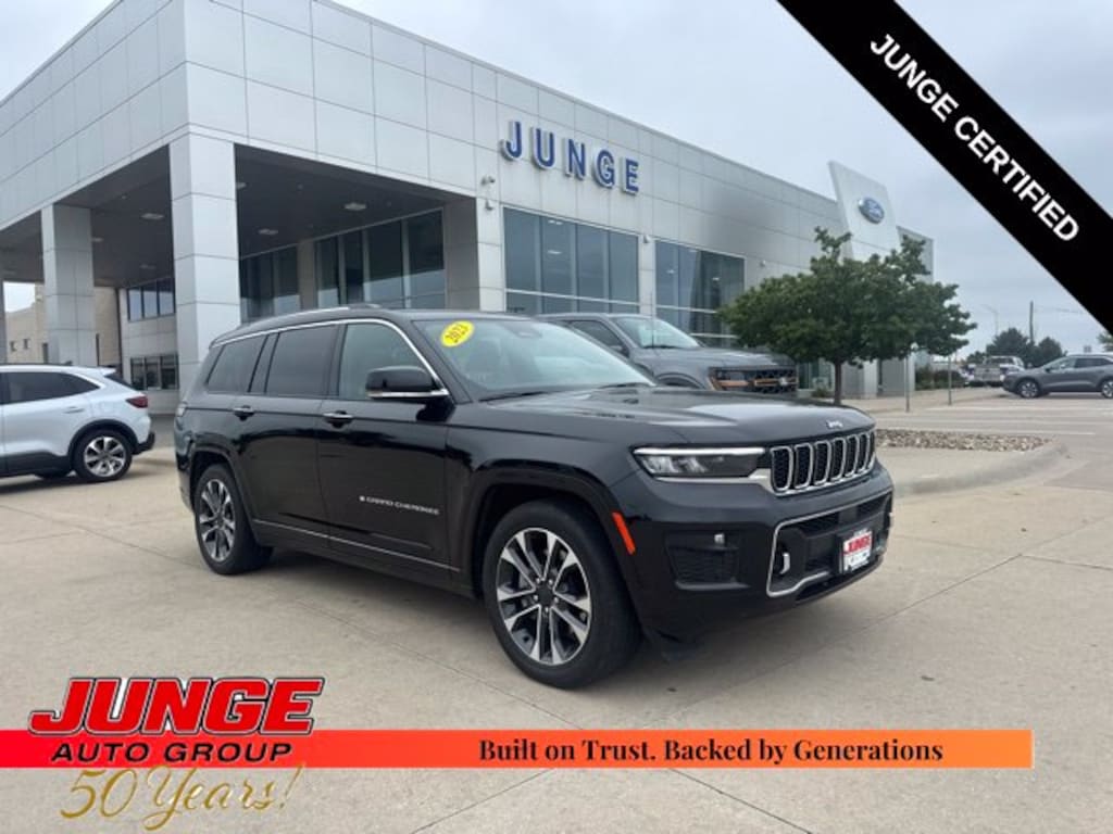 Certified 2023 Jeep Grand Cherokee Overland SUV