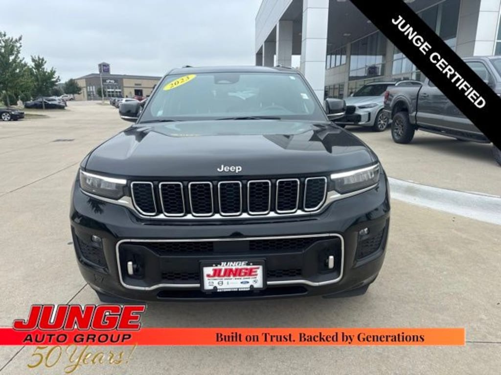 Certified 2023 Jeep Grand Cherokee Overland SUV