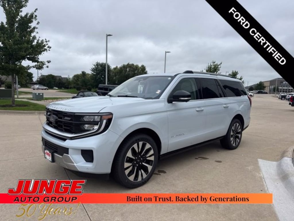 Certified 2025 Ford Expedition Max Platinum SUV