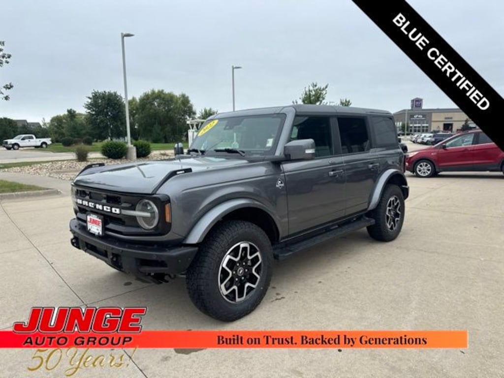 Certified 2022 Ford Bronco Outer Banks SUV