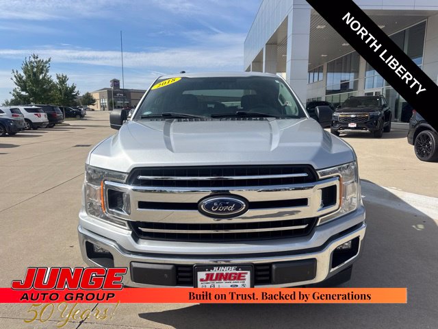 Used 2018 Ford F-150 XLT with VIN 1FTEW1EB5JKD37466 for sale in North Liberty, IA
