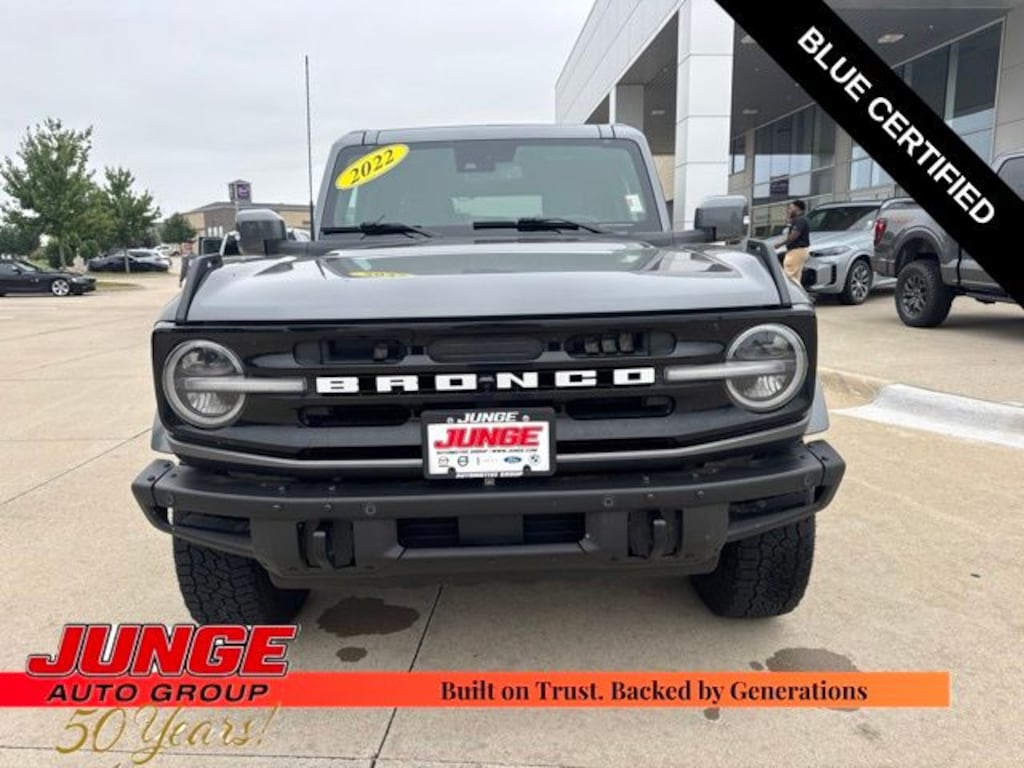 Certified 2022 Ford Bronco Outer Banks SUV