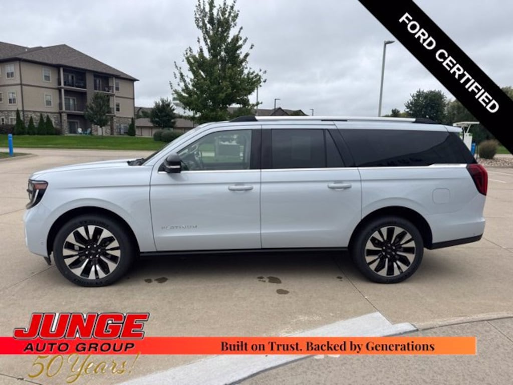 Certified 2025 Ford Expedition Max Platinum SUV