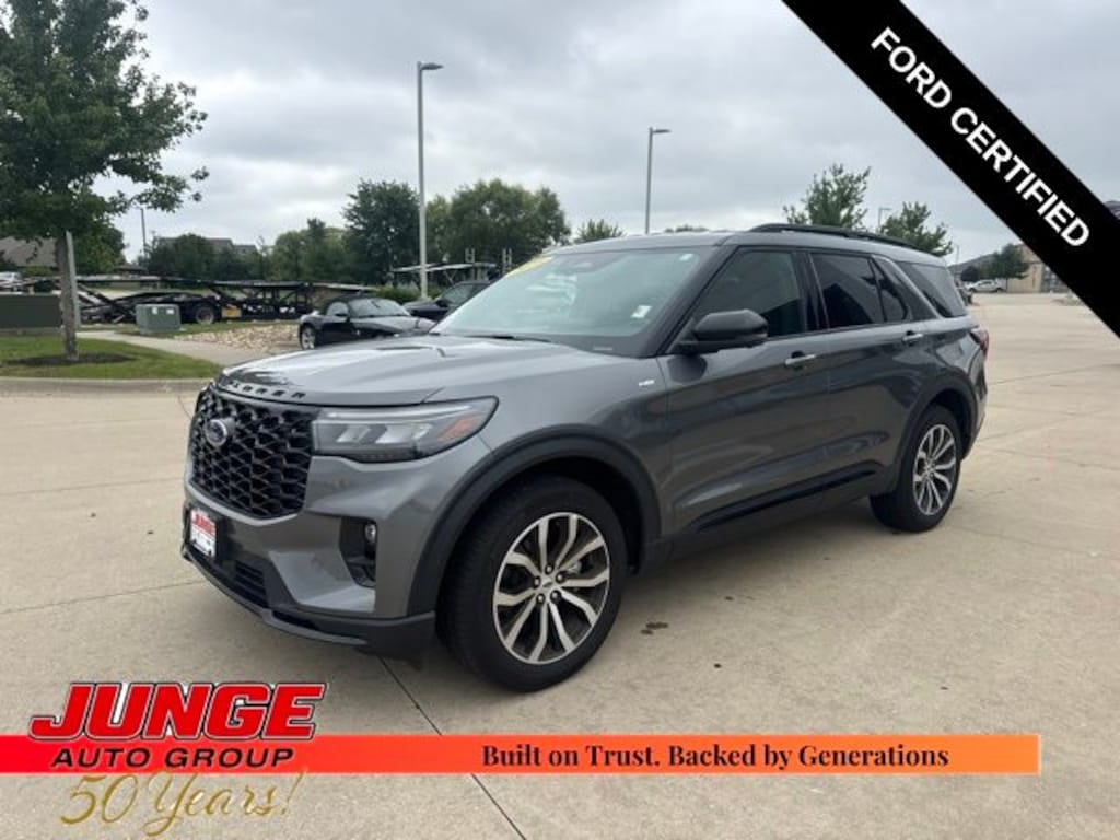 Certified 2025 Ford Explorer ST-Line SUV