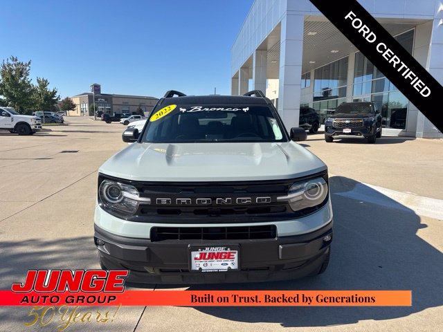 Certified 2022 Ford Bronco Sport Outer Banks SUV